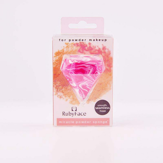 Ruby Face ฟองน้ำแต่งหน้าสามเหลี่ยม Beauty Blender Triangle Set คละสี (3 ชิ้น)