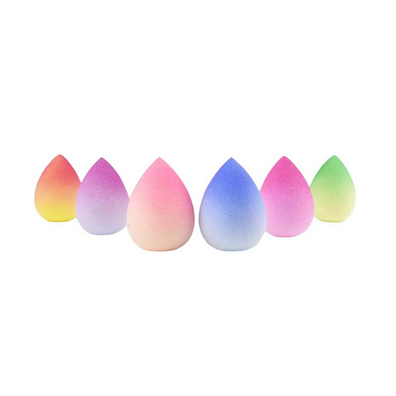 Ruby Face ฟองน้ำแต่งหน้า Beauty Blender Two Tone Set คละสี (3 ชิ้น)