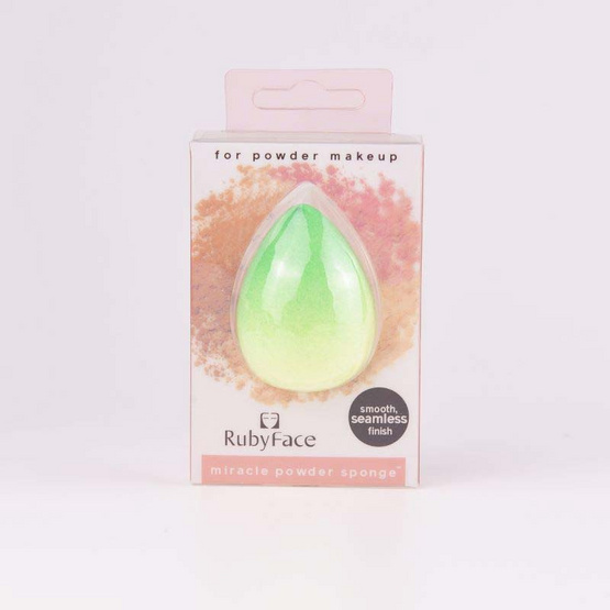 Ruby Face ฟองน้ำแต่งหน้า Beauty Blender Two Tone Set คละสี (3 ชิ้น)