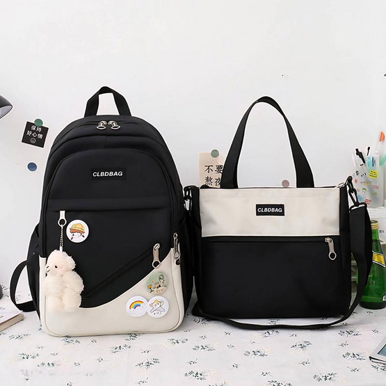 Fancybag Set กระเป๋าสะพายแฟชั่น 4 ใบ SCH-020-Whale Fancybag Set กระเป๋าสะพายแฟชั่น 4 ใบ SCH-020-Whale