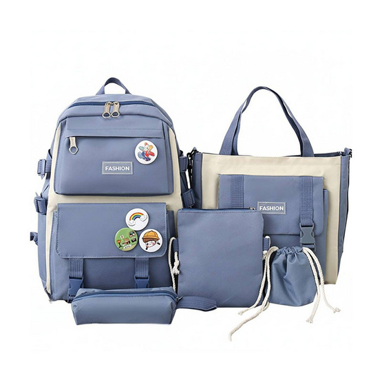 Fancybag Set กระเป๋าสะพายแฟชั่น 2 ใบ SCH-020-Whale