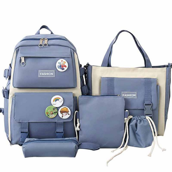 Fancybag Set กระเป๋าสะพายแฟชั่น 2 ใบ SCH-020-Whale