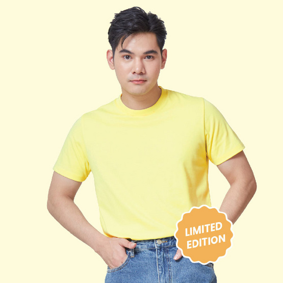 M2S Lifestyle เสื้อยืดคอกลมชาย เลมอนโซดา