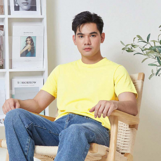 M2S Lifestyle เสื้อยืดคอกลมชาย เลมอนโซดา