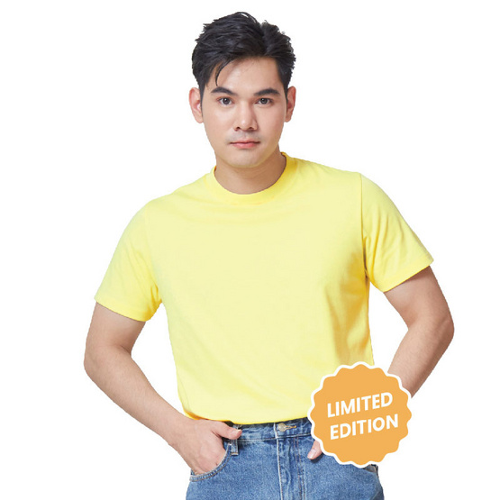M2S Lifestyle เสื้อยืดคอกลมชาย เลมอนโซดา