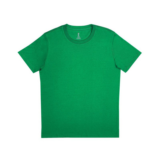 M2S Lifestyle เสื้อยืดคอกลมชาย เขียวใบโคลเวอร์