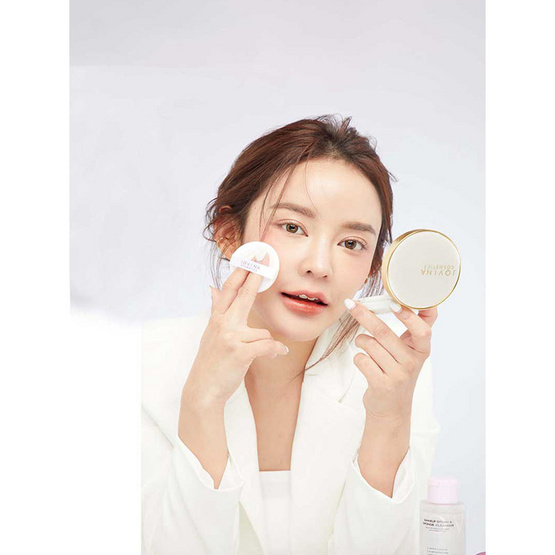 Jovina คุชชั่นกึ่งแมตต์ Cushion SPF 25 PA+++ 15 กรัม Jovina คุชชั่นกึ่งแมตต์ Cushion SPF 25 PA+++ 15 กรัม