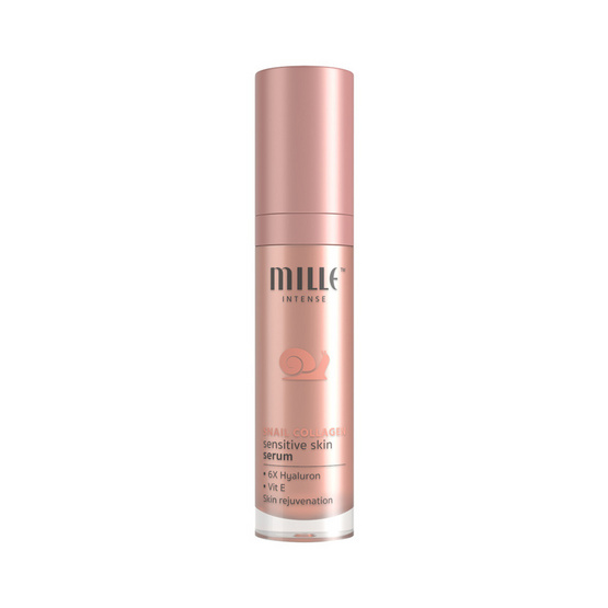 Mille เซรั่มบำรุงผิวหน้า SNAIL COLLAGEN SENSITIVE SKIN SERUM 35 มล.