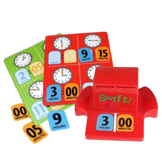 SR Toy เกมบิงโกบอกเวลา Swift Bingo Time-telling Game