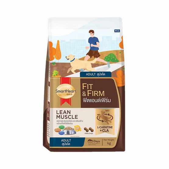 สมาร์ทฮาร์ทโกลด์ อาหารสุนัขโต ฟิตแอนด์เฟิร์ม ขนาด 1.5 กก.
