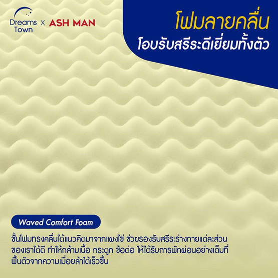 Ashman ที่นอนสปริง รุ่น BEKVAM Ashman ที่นอนสปริง รุ่น BEKVAM