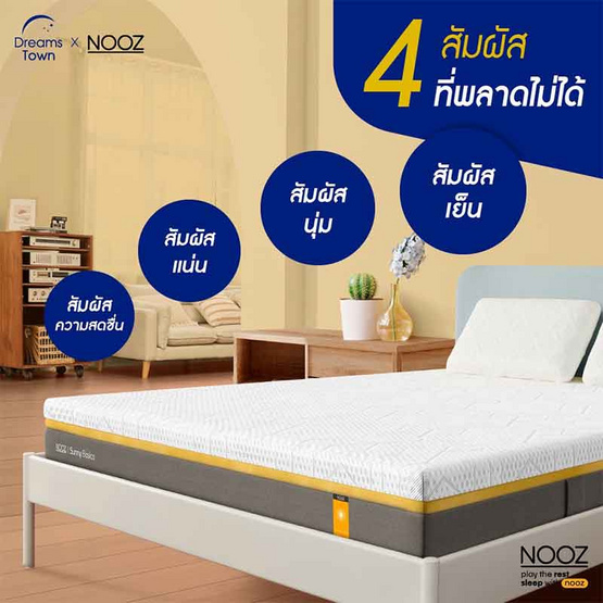 Nooz Sunny Basic Evo ความหนา 6 นิ้ว Nooz Sunny Basic Evo ความหนา 6 นิ้ว