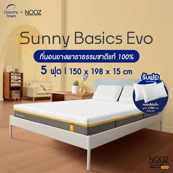 Nooz Sunny Basic Evo ความหนา 6 นิ้ว Nooz Sunny Basic Evo ความหนา 6 นิ้ว