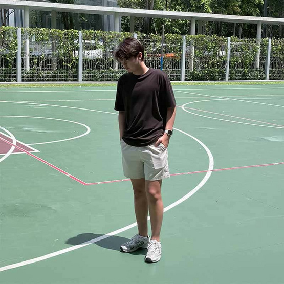 M2S Lifestyle กางเกงขาสั้นชาย เทาอ่อน