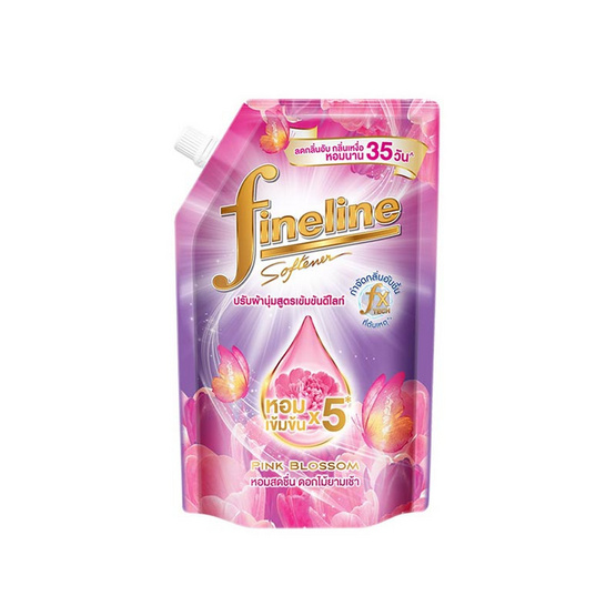 ไฟน์ไลน์ ผลิตภัณฑ์ปรับผ้านุ่มกึ่งเข้มข้น กลิ่นพิ้งค์บลอสซั่ม 450 มล.
