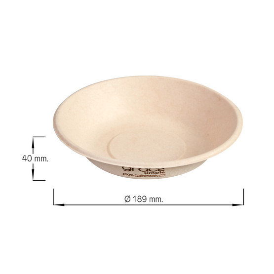 เกรซซิมเปิลชามทรงตื้น 680 มล. (แพ็ก 6 ชิ้น)