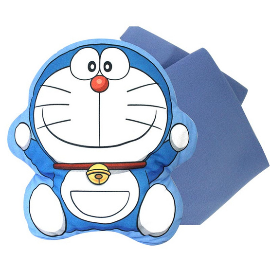 Doraemon หมอนผ้าห่มโดเรม่อน สมายลี่