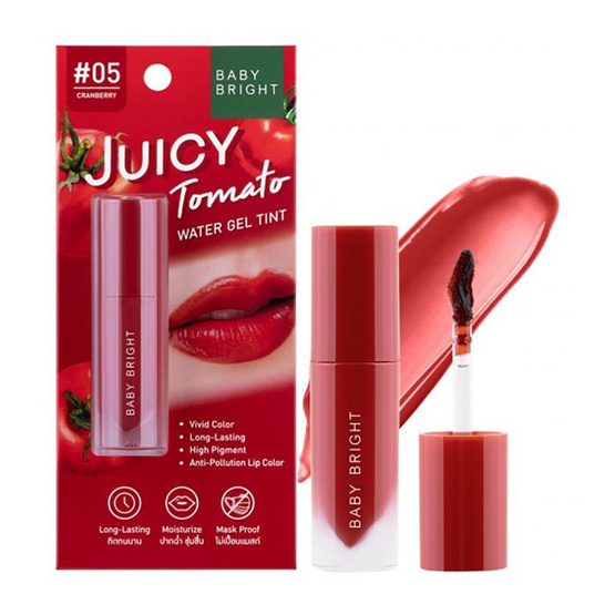 Baby Bright ลิปทินท์เนื้อเจล Juicy Tomato Water Gel Tint 2.5 กรัม