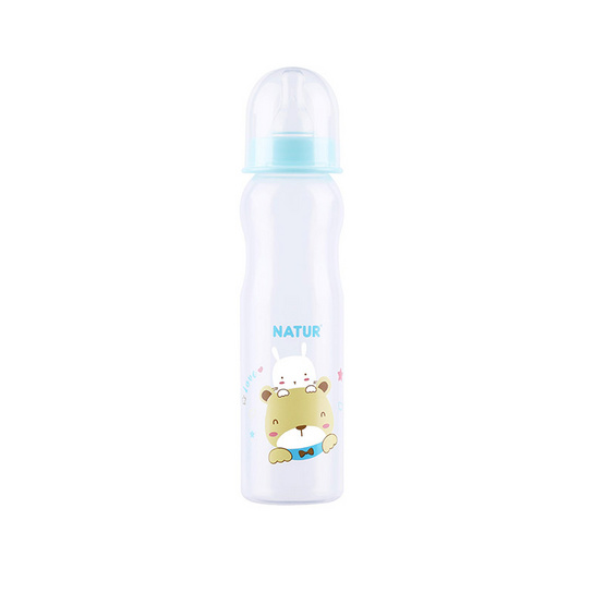 Natur ขวดนมทรงสลิม 8 OZ. แพ็ก 2 คละสี