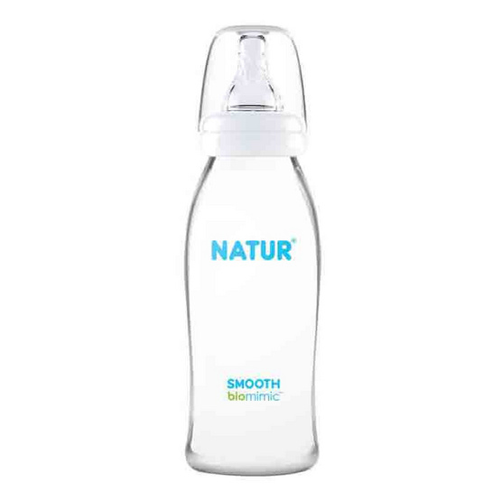 Natur ขวดนมสมูทไบโอมิมิค 8 OZ.