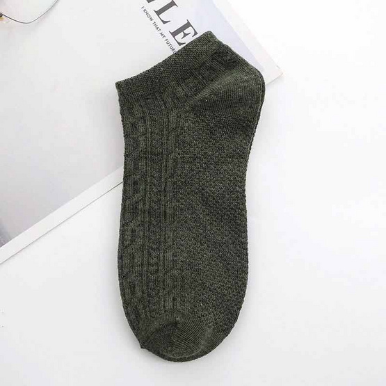 CC SOCK ถุงเท้าผู้ชาย สีพื้น J5 แพ็ก 5 คู่