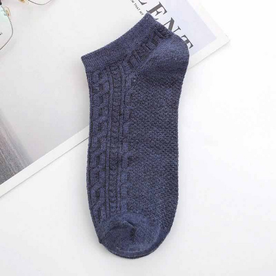 CC SOCK ถุงเท้าผู้ชาย สีพื้น J5 แพ็ก 5 คู่