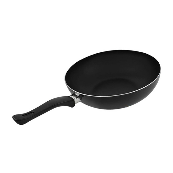 RRS กระทะ อลูมิเนียมเคลือบ Non-stick 30 cm. รุ่น Modern Chef + ตะหลิวกรอง ไนล่อน ด้ามเขียว