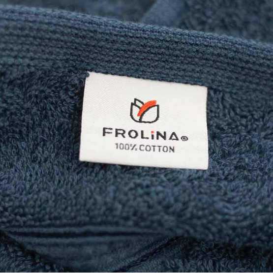 Frolina ผ้าขนหนูเช็ดตัว ขนาด 27x54 นิ้ว รุ่น Essence สีกรมท่า