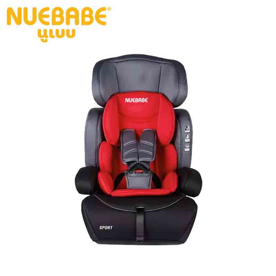 Nuebabe คาร์ซีท รุ่น SPORT สีแดง