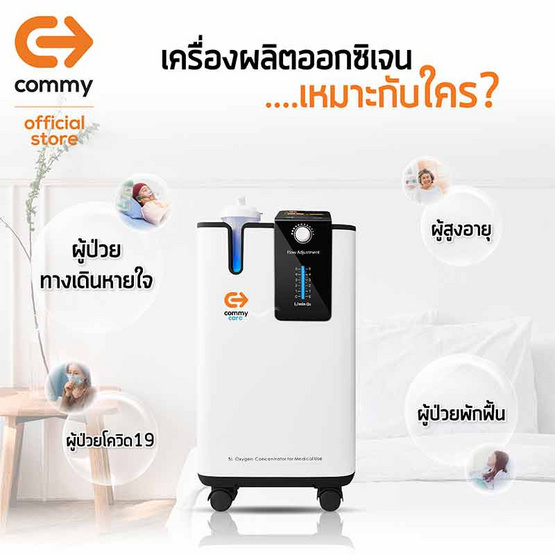 Commy เครื่องผลิตออกซิเจน