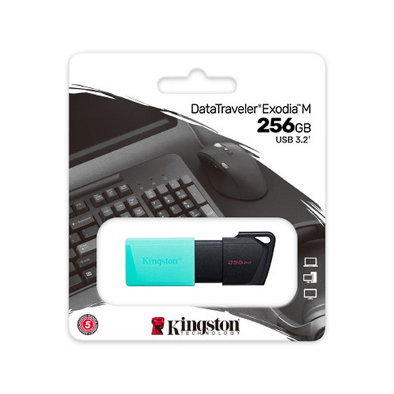 Kingston แฟลชไดร์ฟ DataTraveler Exodia M 256GB