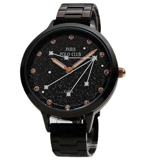 Paris Polo Club นาฬิกาข้อมือ PPC-220601L-LIB ราศีตุลย์