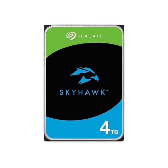 Seagate ฮาร์ดดิสก์ SkyHawk 3.5 นิ้ว Cache 256MB 5400RPM 4TB (ST4000VX016)