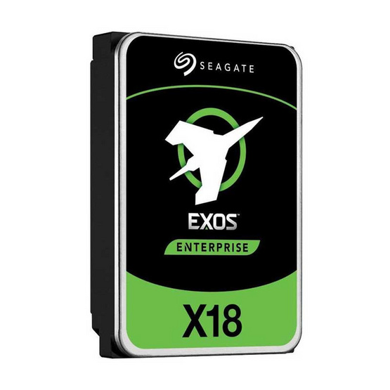 Seagate ฮาร์ดดิสก์ Exos X18 3.5 นิ้ว Cache 256MB 7200RPM 10TB (ST10000NM013G)