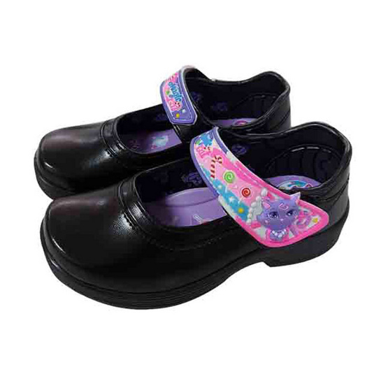 Catcha รองเท้านักเรียนหญิงแคทซ่า รุ่น Magic Cat (CA100) สีดำ Catcha รองเท้านักเรียนหญิงแคทซ่า รุ่น Magic Cat (CA100) สีดำ