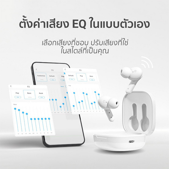 iSUPER หูฟังบลูทูธแบบ True Wireless รุ่น Evo Buds