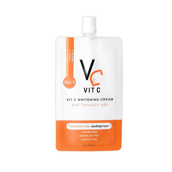 Ratcha Life ครีมบำรุงผิวหน้า Vit C Whitening Cream 7 กรัม (1 ชิ้น)