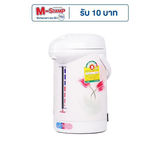 Mitsumaru กระติกน้ำร้อน 3 ลิตร รุ่น AP-K3L Mitsumaru กระติกน้ำร้อน 3 ลิตร รุ่น AP-K3L