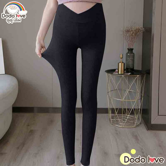 DODOLOVE กางเกงคนท้อง ขายาว สีดำ DODOLOVE กางเกงคนท้อง ขายาว สีดำ