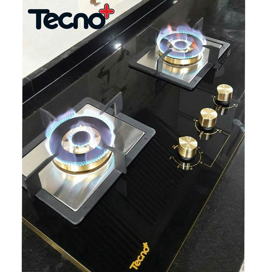 Tecnoplus เตาแก๊ส 2 หัวเตา รุ่น TNP HB 2078 GB