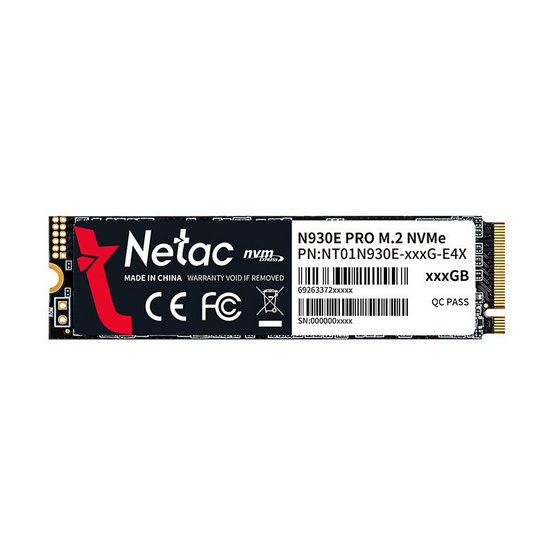 Netac SSD M.2 2280 NVMe รุ่น N930E Pro 128GB