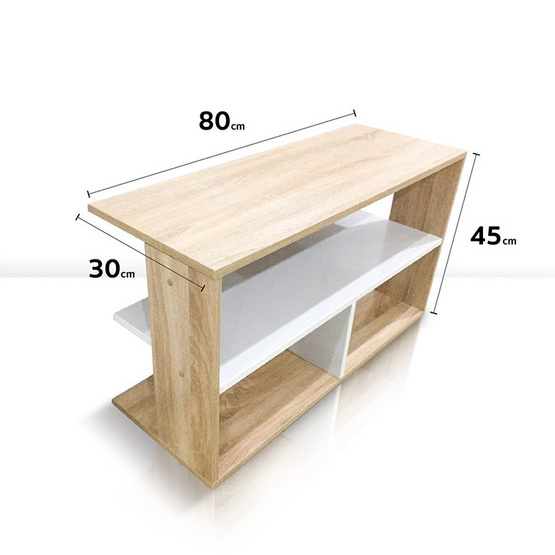 Hot Deal Furniture ชั้นวางทีวี ชั้นวางของ 80 cm. สไตล์มินิมอล Hot Deal Furniture ชั้นวางทีวี ชั้นวางของ 80 cm. สไตล์มินิมอล