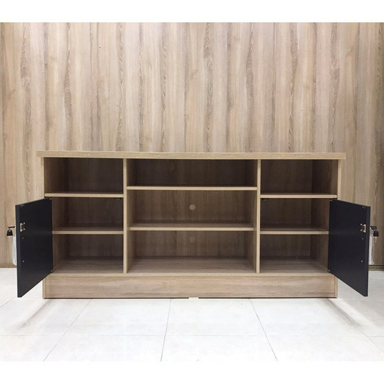 Hot Deal Furniture ชั้นวางทีวีขนาด 1.50ม. แบบสูง มีกุญแจล็อค (ลูกค้าประกอบเอง) Hot Deal Furniture ชั้นวางทีวีขนาด 1.50ม. แบบสูง มีกุญแจล็อค (ลูกค้าประกอบเอง)
