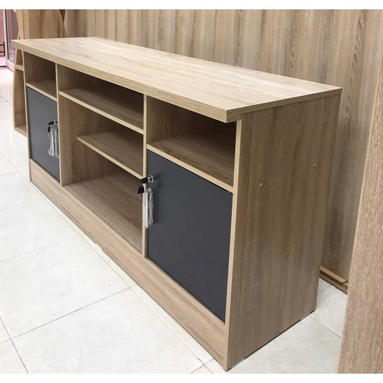 Hot Deal Furniture ชั้นวางทีวีขนาด 1.50ม. แบบสูง มีกุญแจล็อค (ลูกค้าประกอบเอง) Hot Deal Furniture ชั้นวางทีวีขนาด 1.50ม. แบบสูง มีกุญแจล็อค (ลูกค้าประกอบเอง)