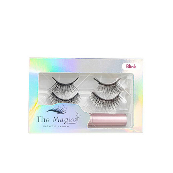 The Magic เซ็ทขนตาปลอม Magnetic Lasheye รุ่น Blink Set (ขนตาแม่เหล็ก2คู่+อายไลเนอร์)