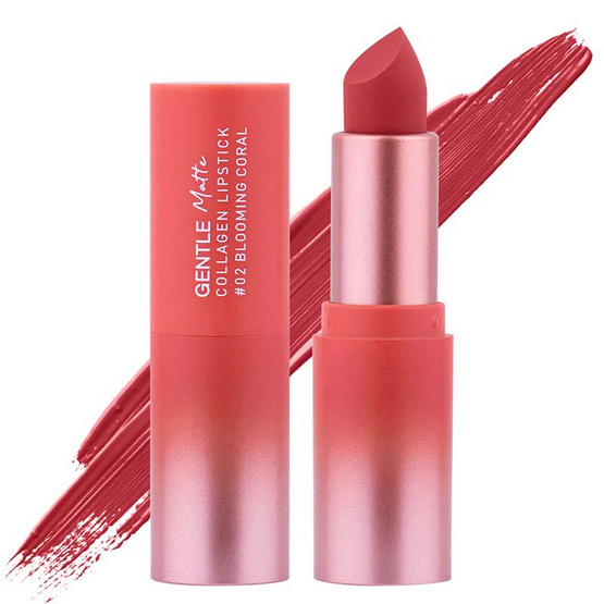 Baby Bright ลิปสติก Gentle Matte Collagen Lipstick 3.7 กรัม
