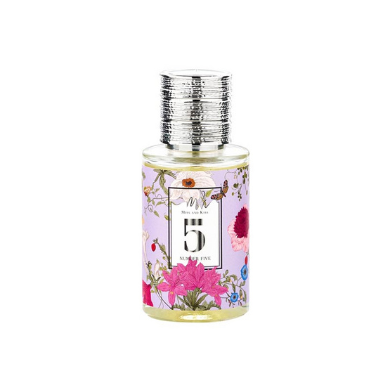 Miss and Kiss Perfume 35 มล No.7 หอมเรียบหรูดูแพง + No.5 หอมหวานสวยเนี๊ยบ (แพ็ก 2 ชิ้น)