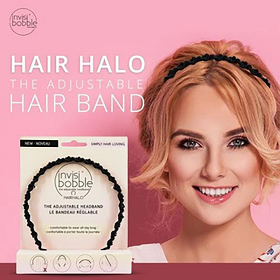 INVISIBOBBLE ที่คาดผม - Hairhalo True Dark Sparkle - 1 ชิ้น