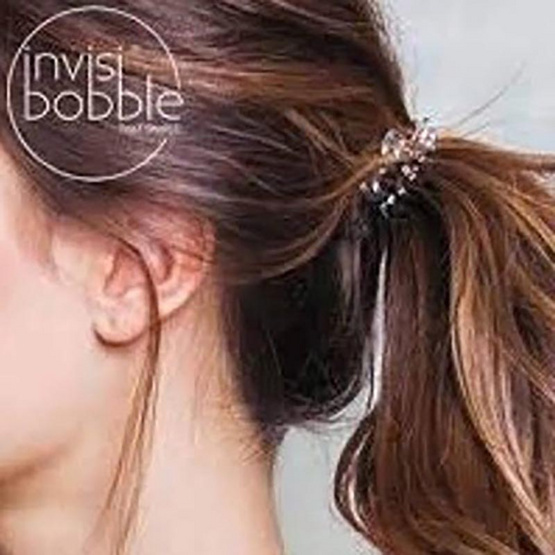 INVISIBOBBLE ยางรัดผม - Power Crystal Clear - 3 ชิ้น