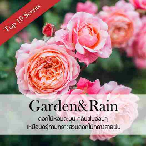 พฤกษา สปา ก้านไม้หอมปรับอากาศ 30 มล. (Refill) Garden&Rain